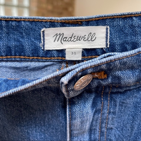 Madewell | Denim A-line mini skirt - Picture 8 of 11